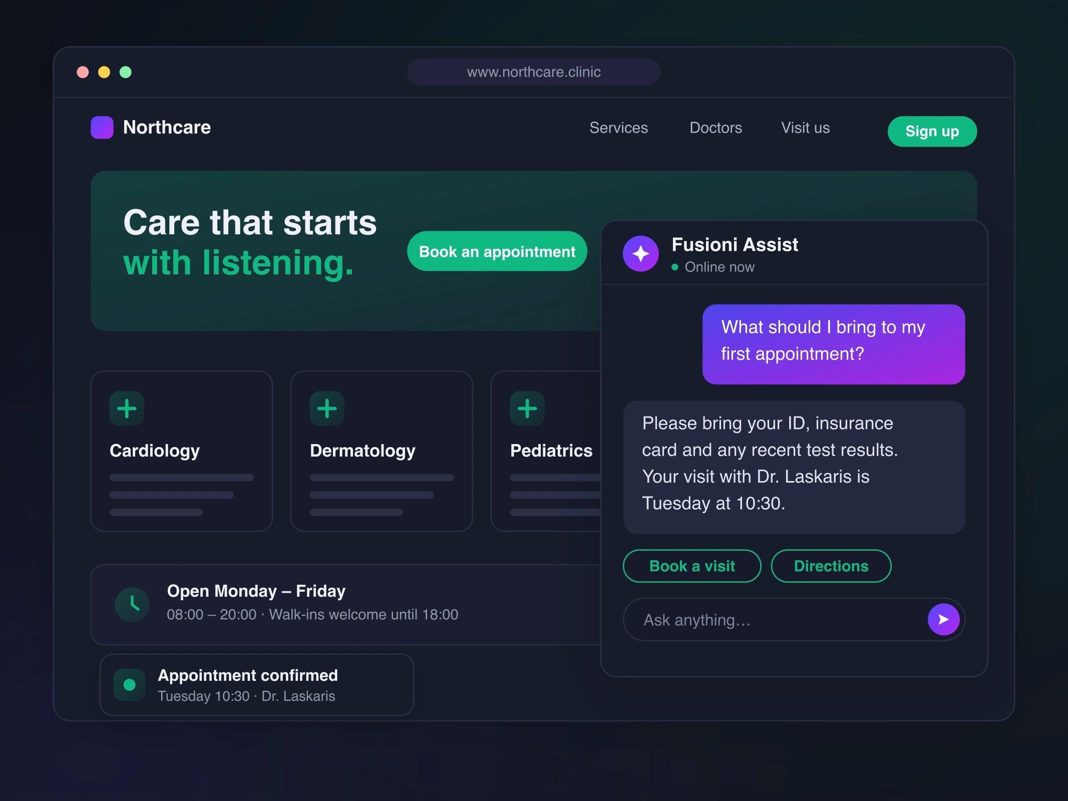 Site Assist for clinics